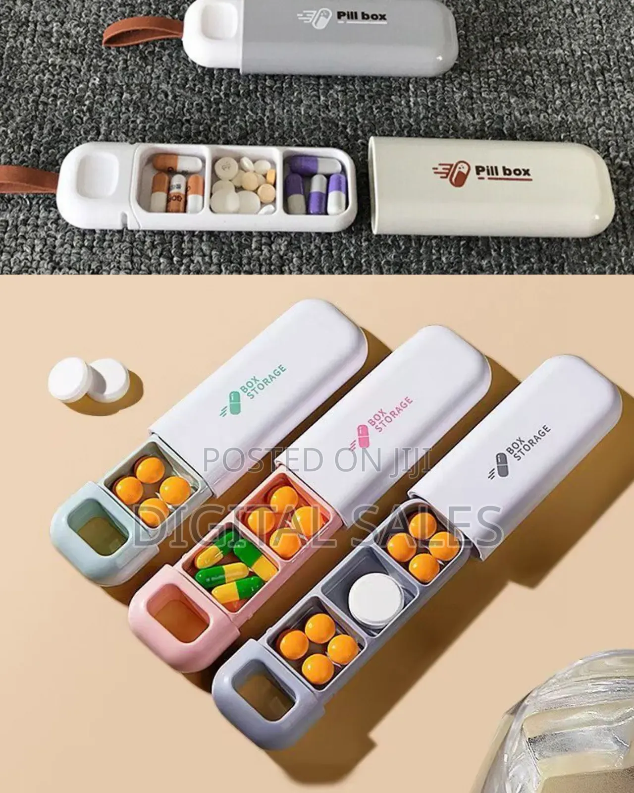 Medical Storage Pill Box -