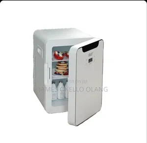 Mini Car Fridge Suitable for Both Car and Home.