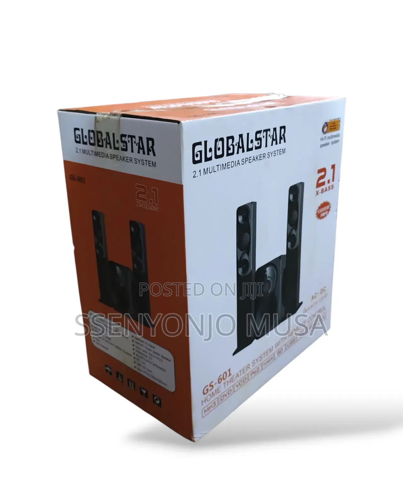 Globalstar 2.1 Multimedia Speaker System - Gs-601, 60w