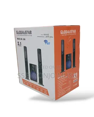 Globalstar 2.1ch Multimedia Speaker System - Led Light-