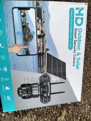 Wifi 3 Lenses Solar Camera