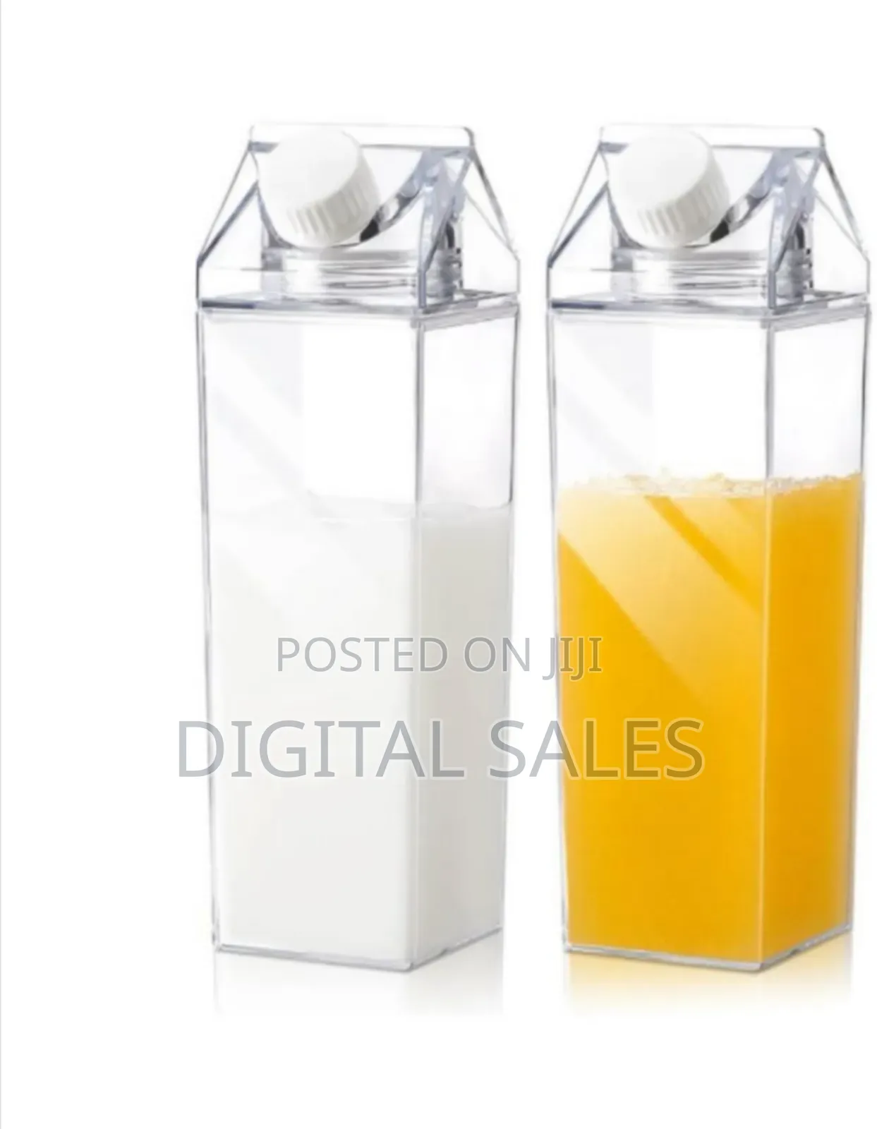 Transparent Milk Bottle Plastic Bottle Outdoor Drinking