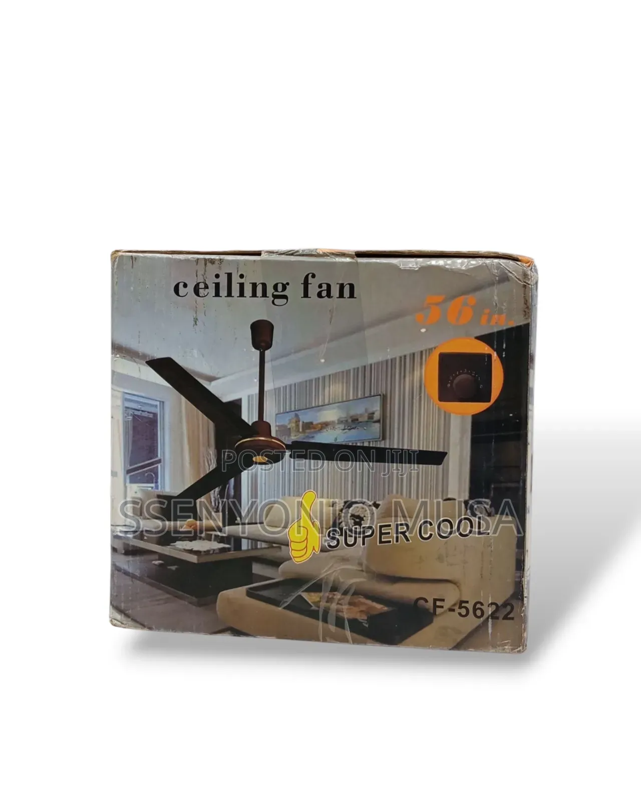 Super Cool Ceiling Fan - Cf-5622, 56", 220v, 65w