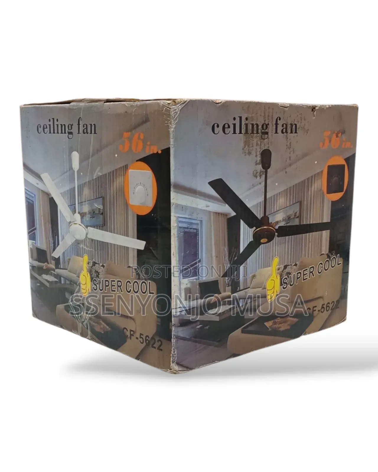 Super Cool Ceiling Fan - Cf-5622, 56", 220v, 65w