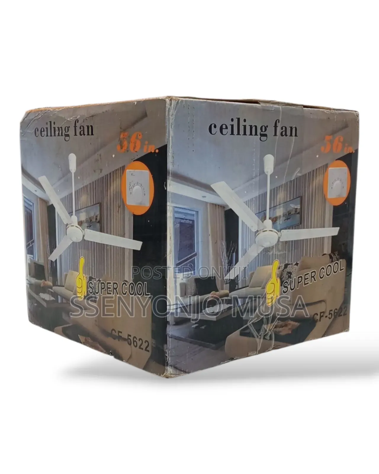 Super Cool Ceiling Fan - Cf-5622, 56", 220v, 65w