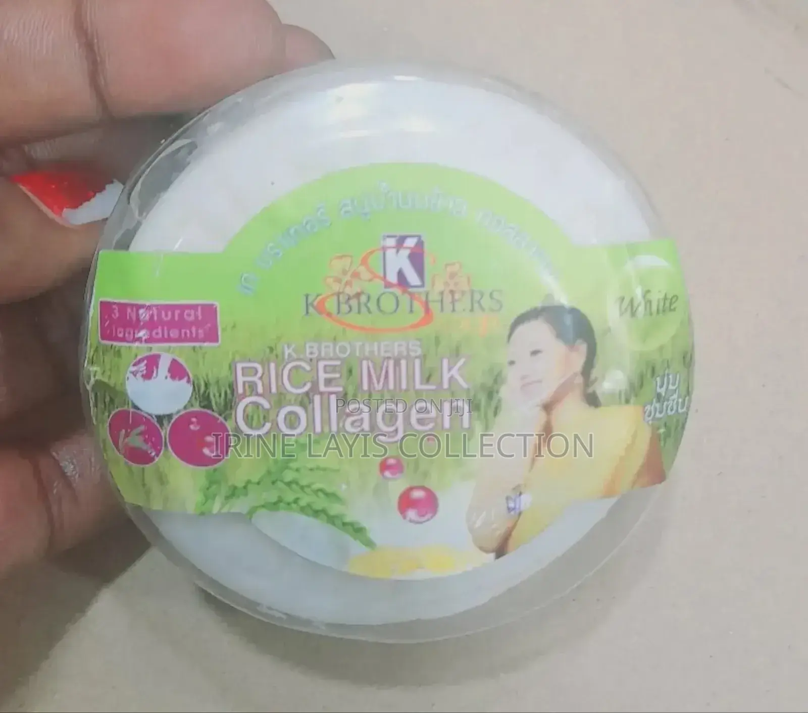 Rice Milk Collagen Soap