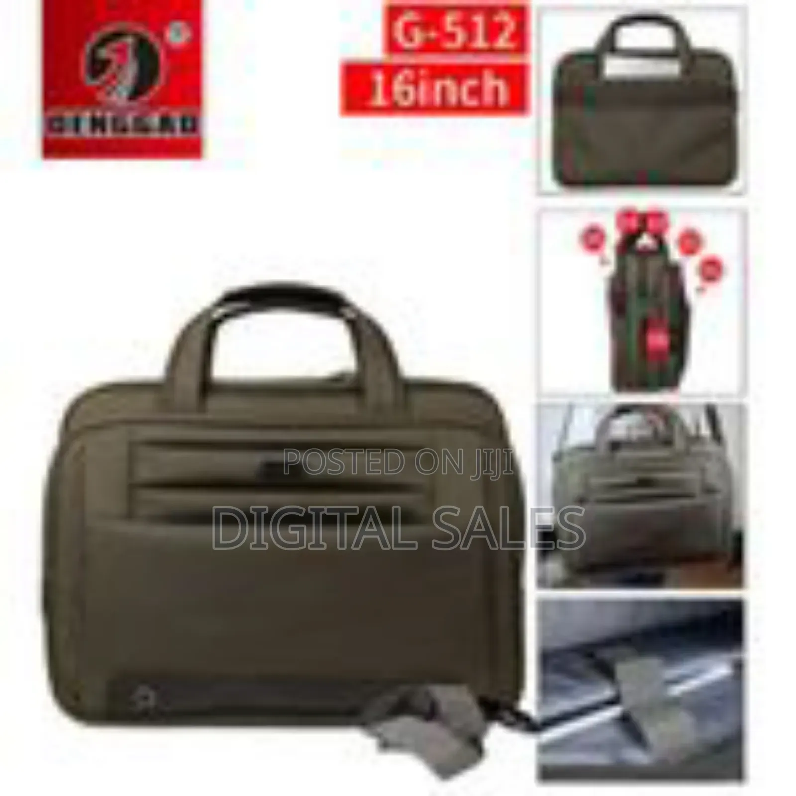 16 Inch, Laptop Briefcase Business Office Bag Water Resistant Durabl