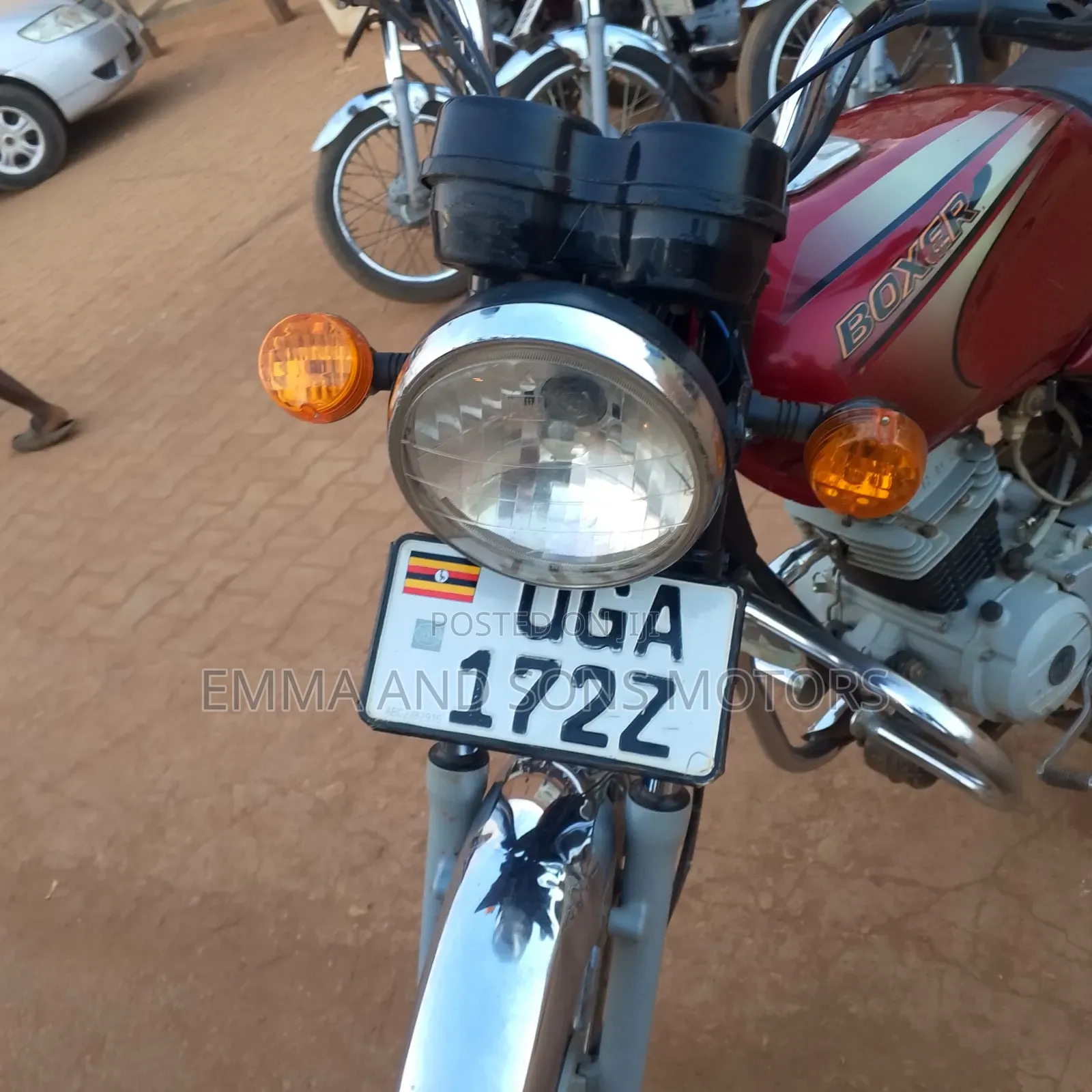 Bajaj Boxer 100 2024 Red