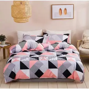 5*6 Duvet,1 Bed Sheet 2 Pillow Cases-Multi-Colours