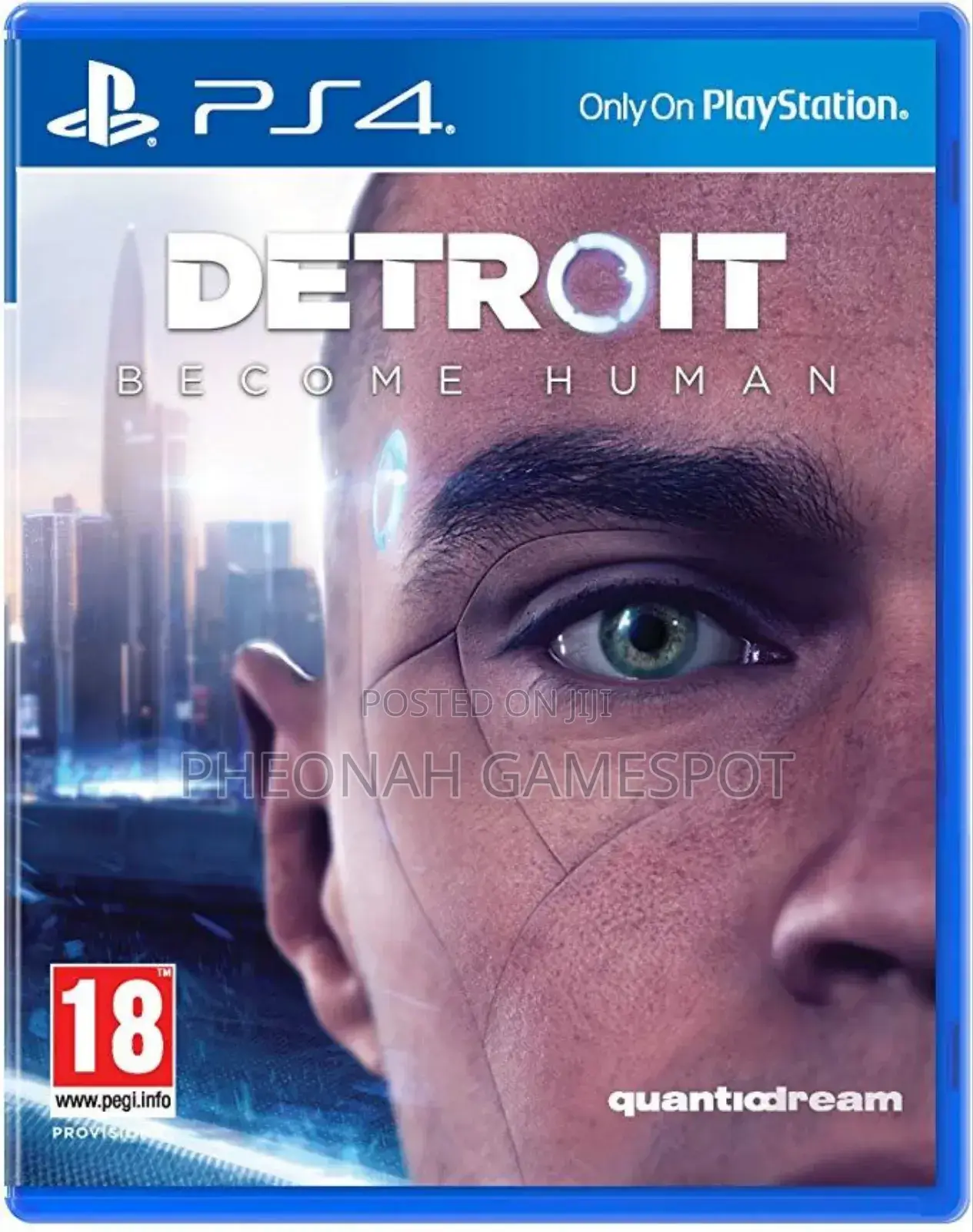 Detroit Become Human Game Cd For Ps4