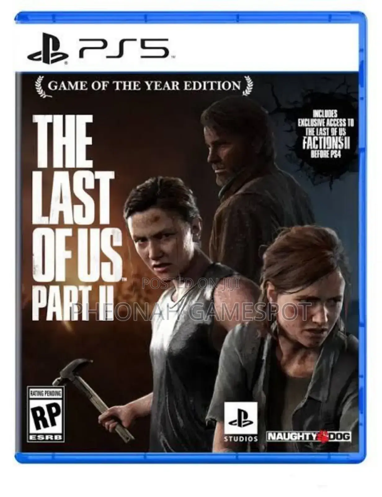 The Last Of Us Part 2 For Ps5