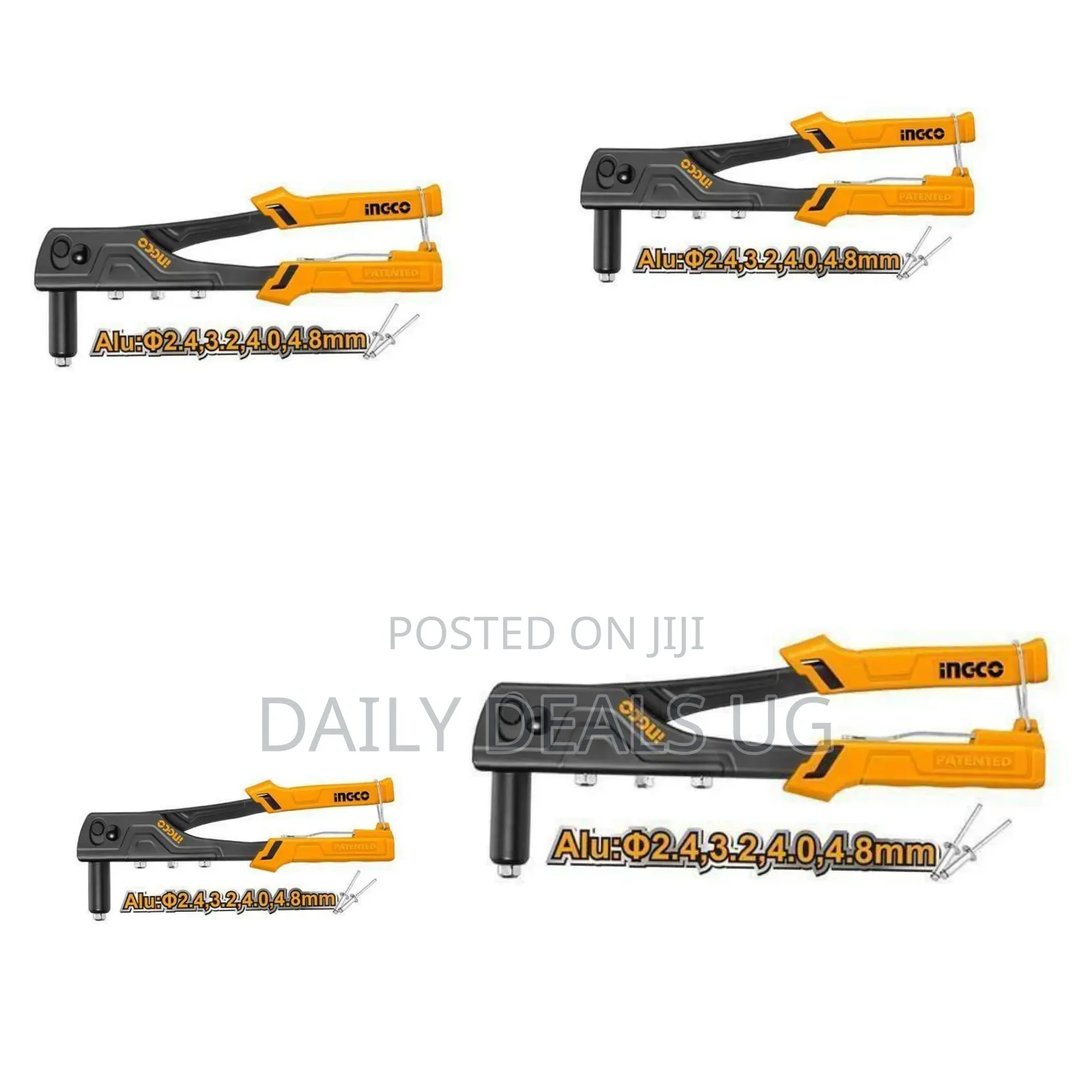 Ingco Hand Riveter -Yellow