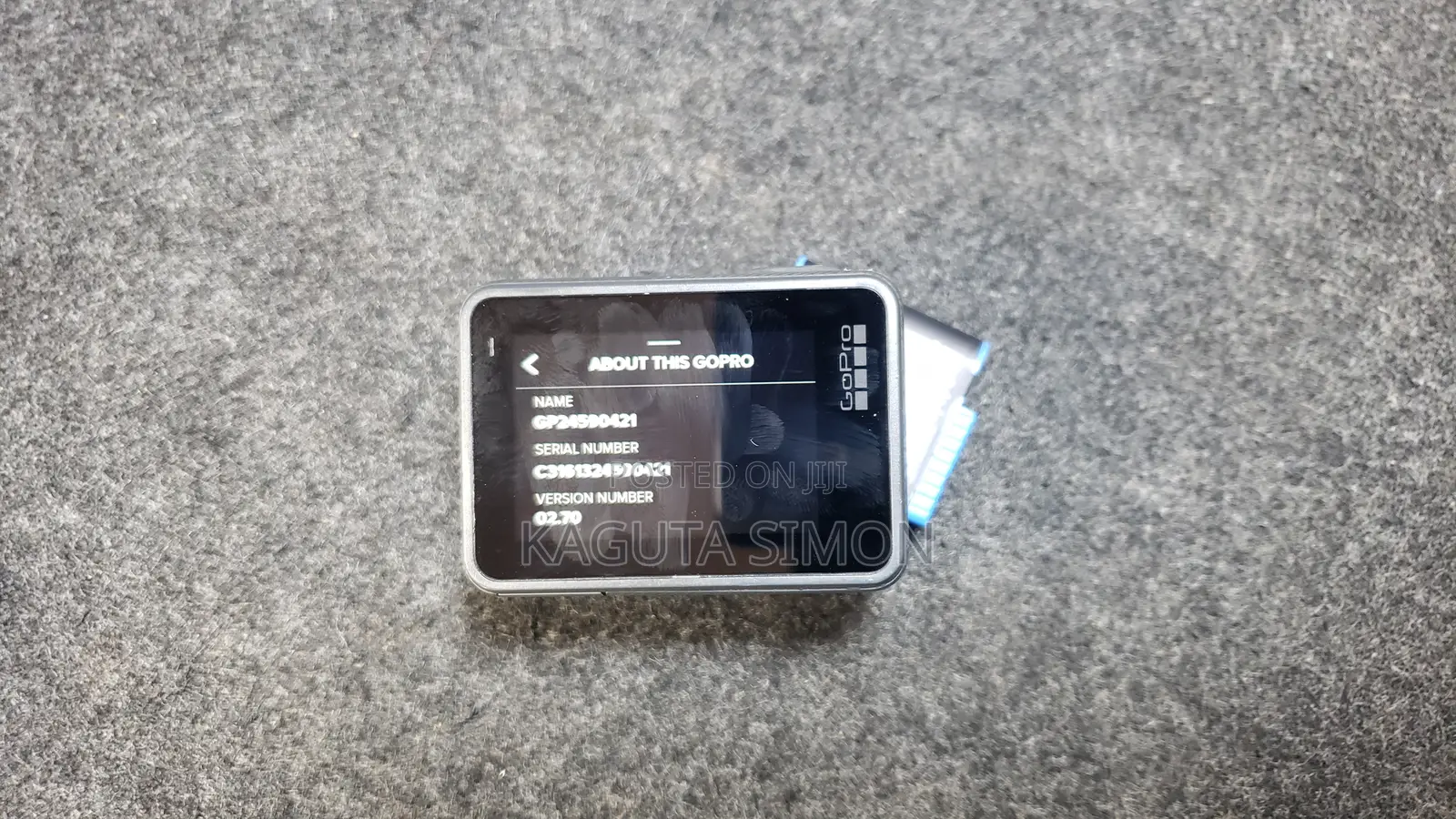 Gopro Hero 5 Black With 2 Batteries, Bike Attachment, and Case