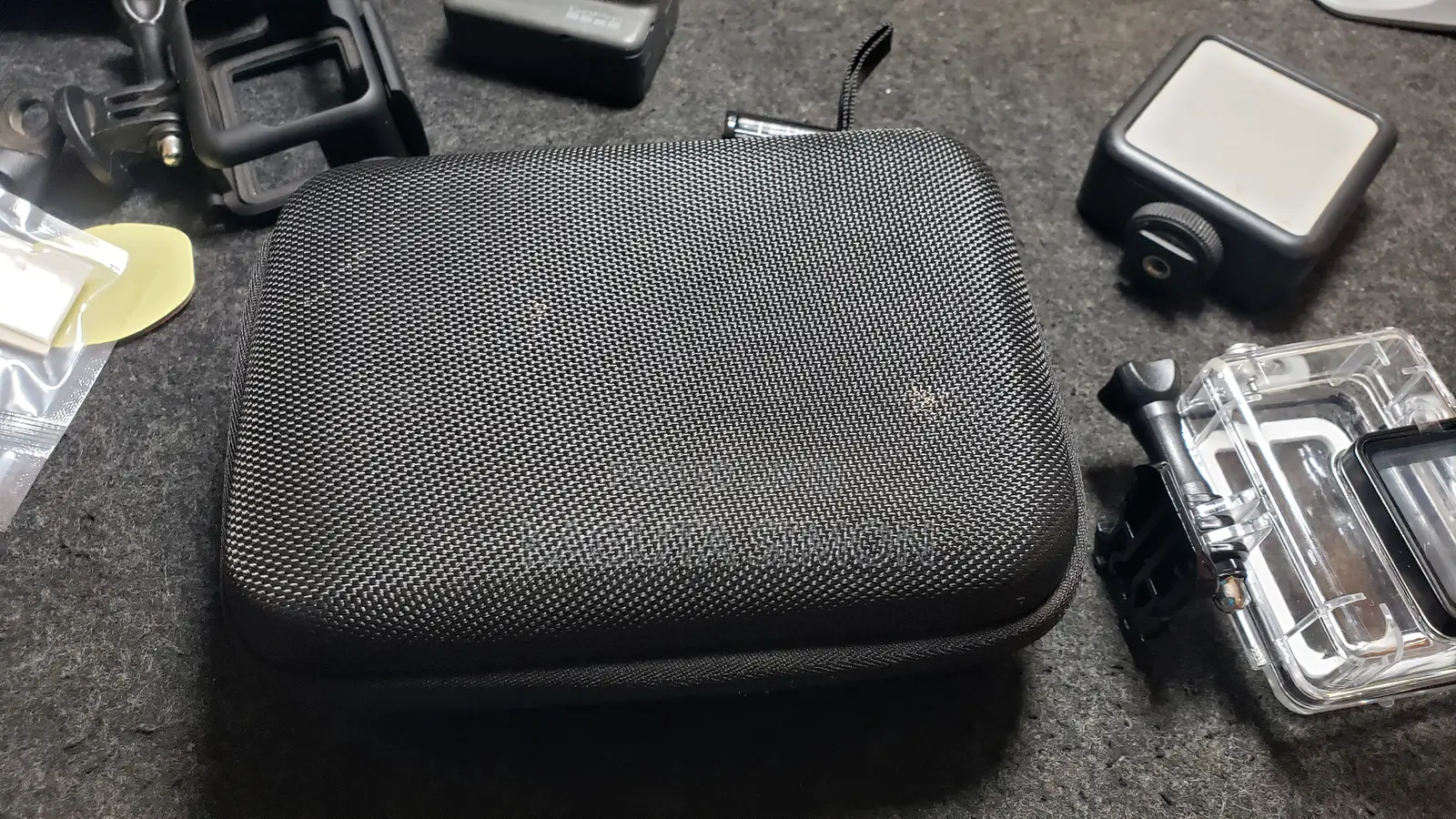 Gopro Hero 5 Black With 2 Batteries, Bike Attachment, and Case