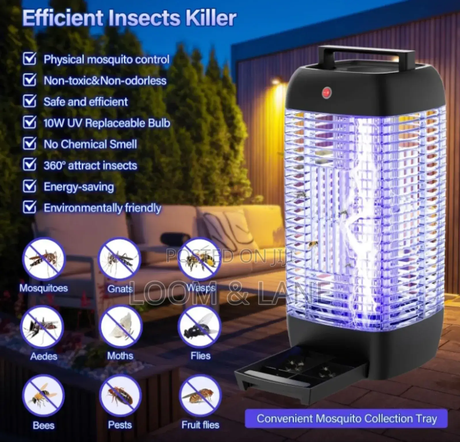 DPS Indoor and Outdoor Electric Fly Mosquito Killer