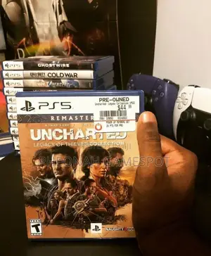 Uncharted Legacy Of Thieves Game Cd For Ps5