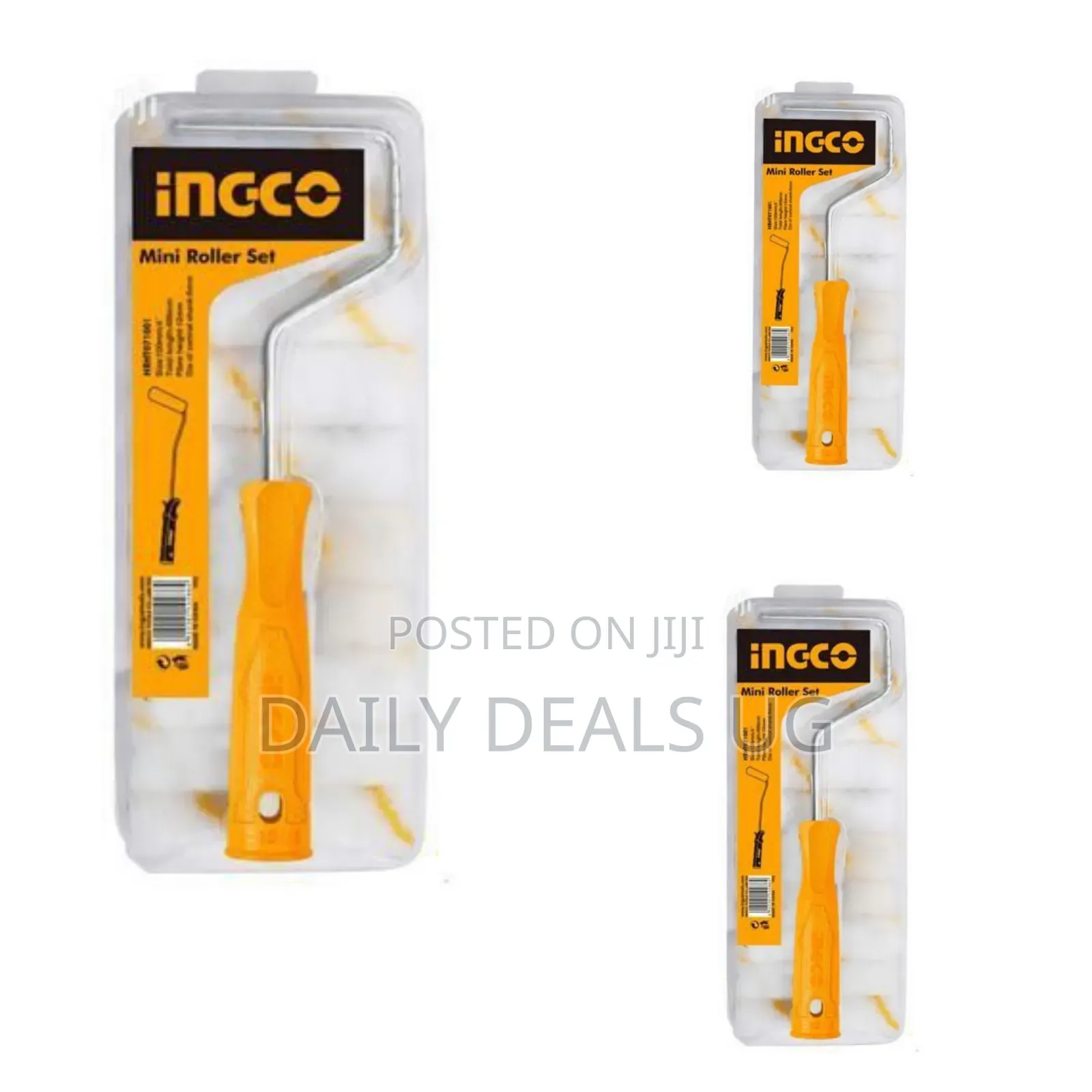 Ingco Hktcb121001 -Cylinder Brush 11 in 1 Set (Inner Wall) -Orange