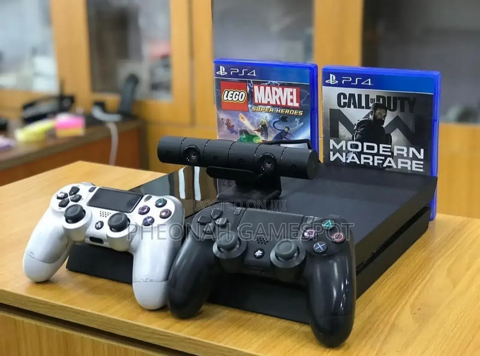 Playstation 4 Standard (Used) - Premium Condition With 12 Games, 2 Pad