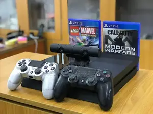 Playstation 4 Standard (Used) - Premium Condition With 12 Games, 2 Pad