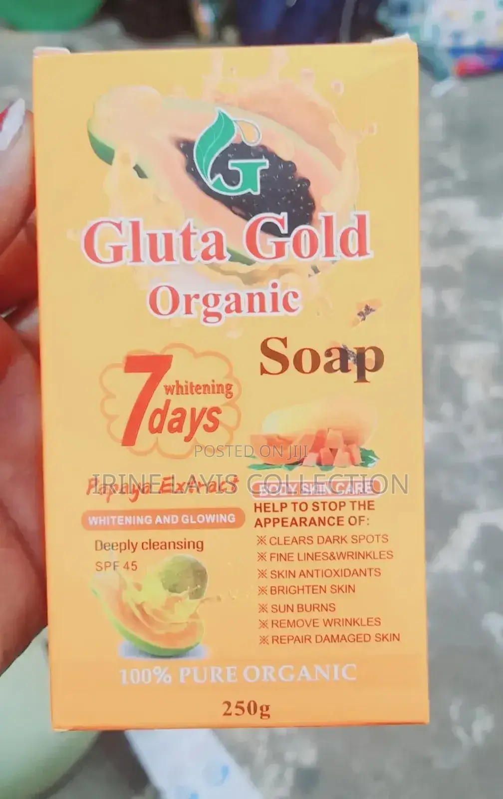 Gluta Golf 7 Days Whitening Soap