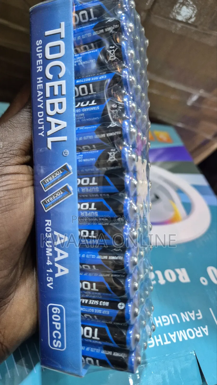 15 Dozens Tocebal Multipurpose Replaceable Alkaline Battery- Aaa Size