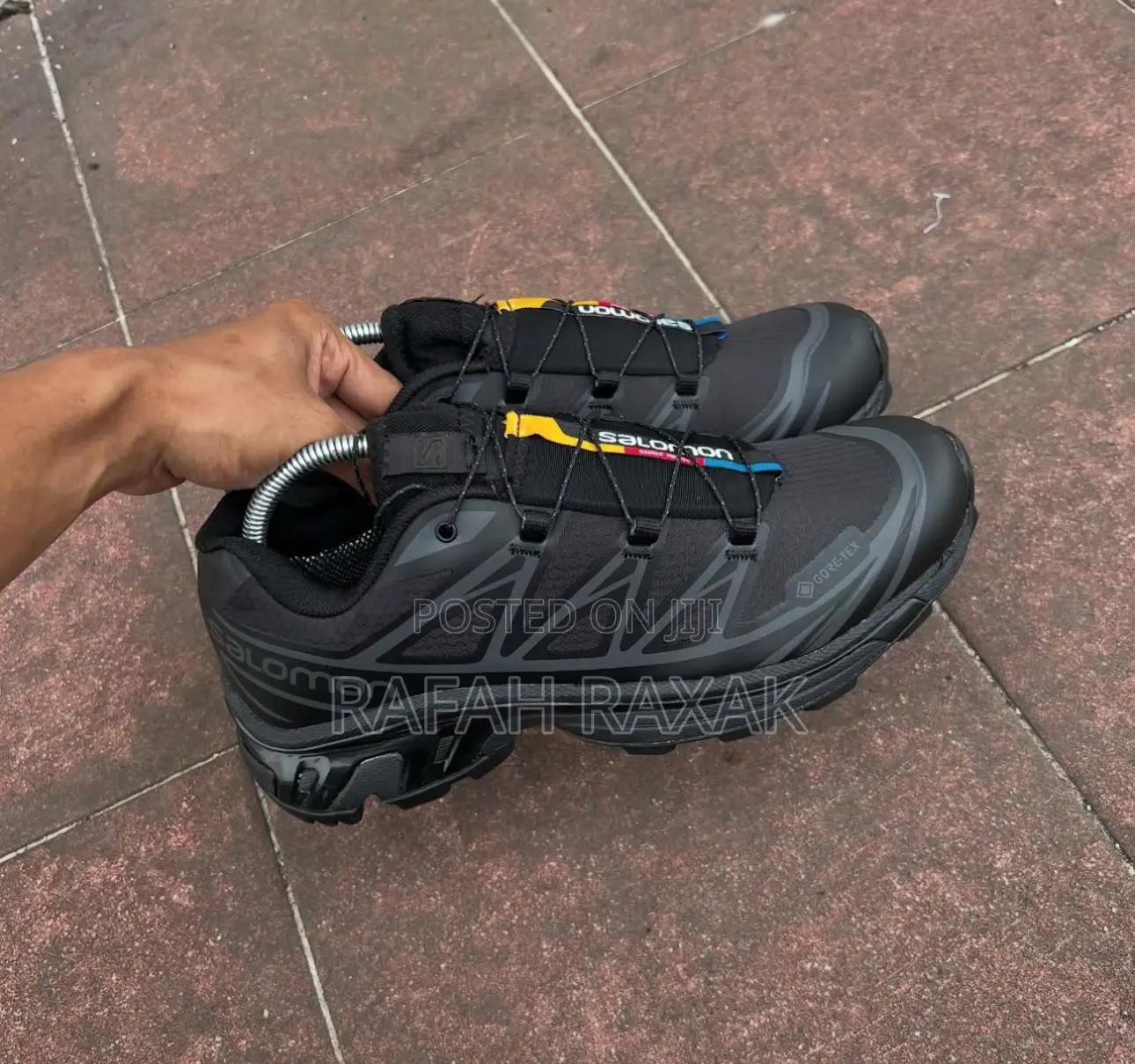 Men’S Black Salomon Xt-6 Ultimate Trail Running Shoes