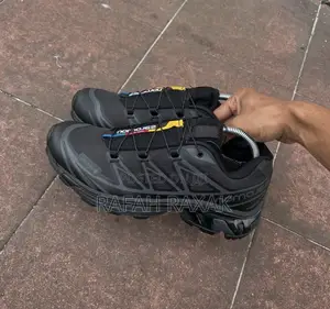 Men’S Black Salomon Xt-6 Ultimate Trail Running Shoes