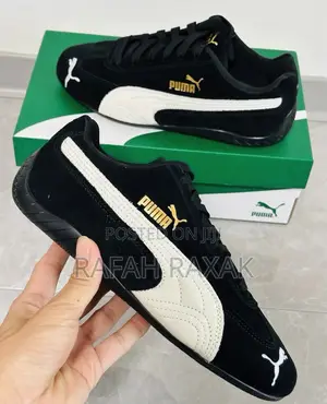 Original Black/White Suede Puma Speedcat Og Sneakers