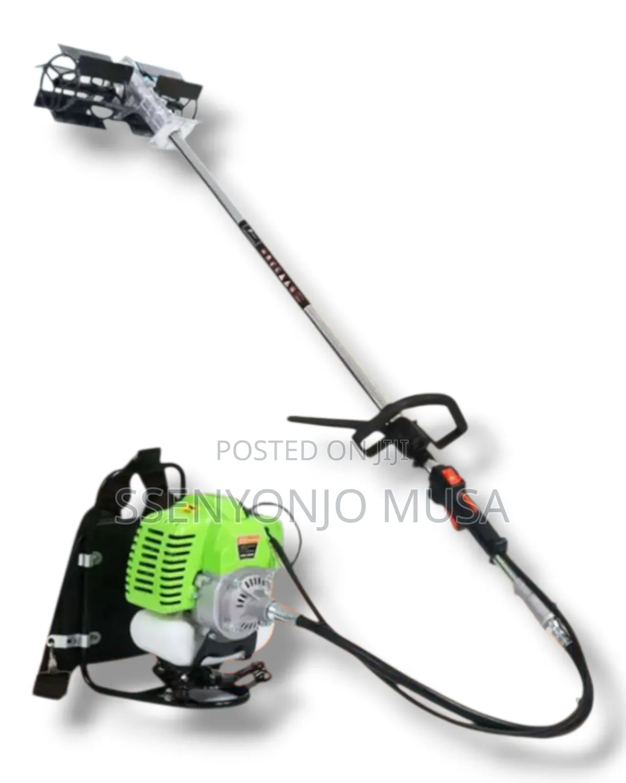 NCH G45 Backpack Petrol Brush Cutter – 43cc 2-Stroke Gasoline Weeding