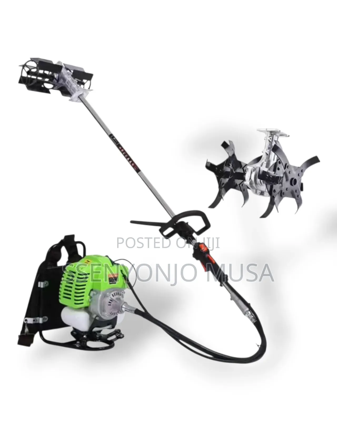 NCH G45 Backpack Petrol Brush Cutter – 43cc 2-Stroke Gasoline Weeding