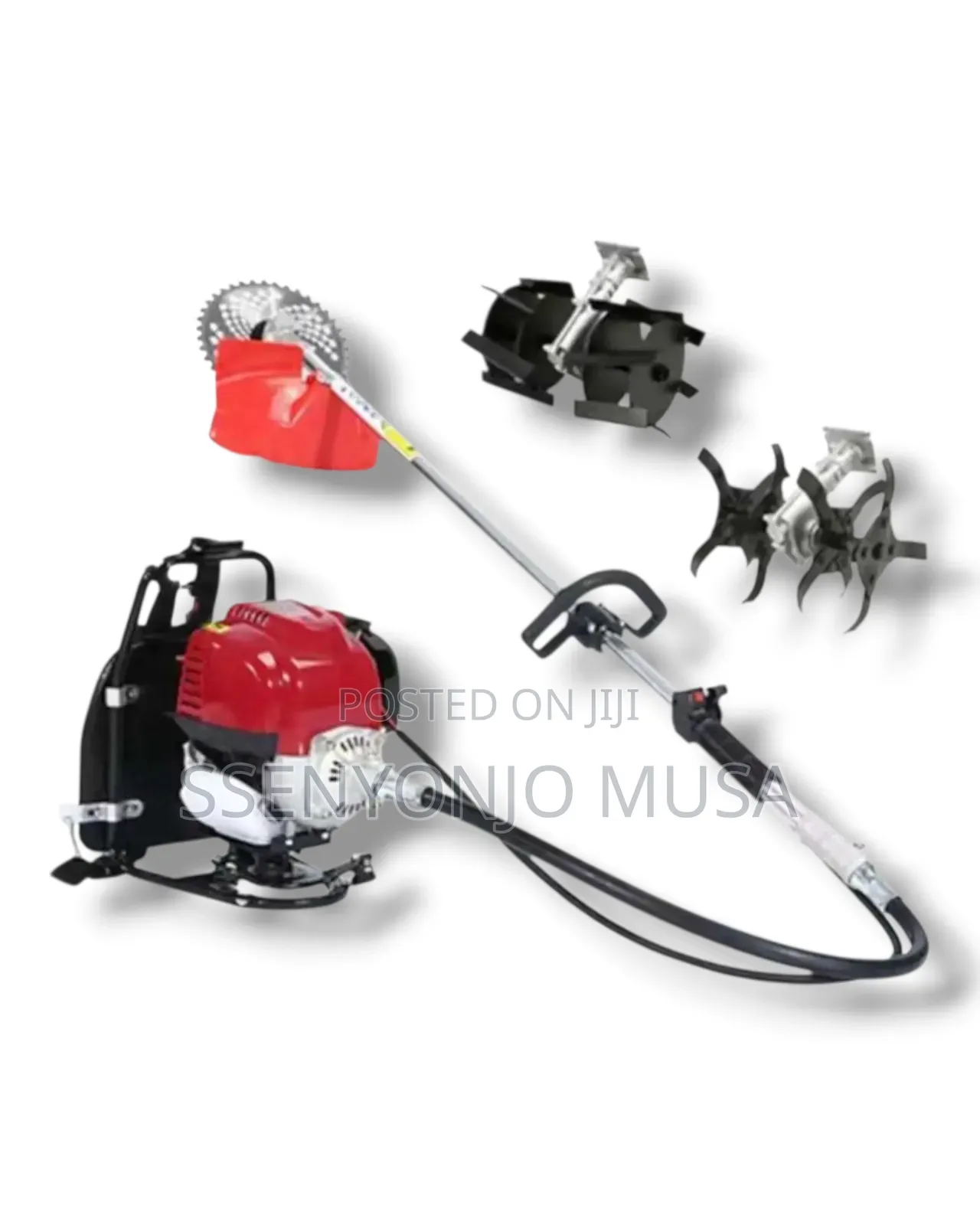 NCH G45 Backpack Petrol Brush Cutter – 43cc 2-Stroke Gasoline Weeding