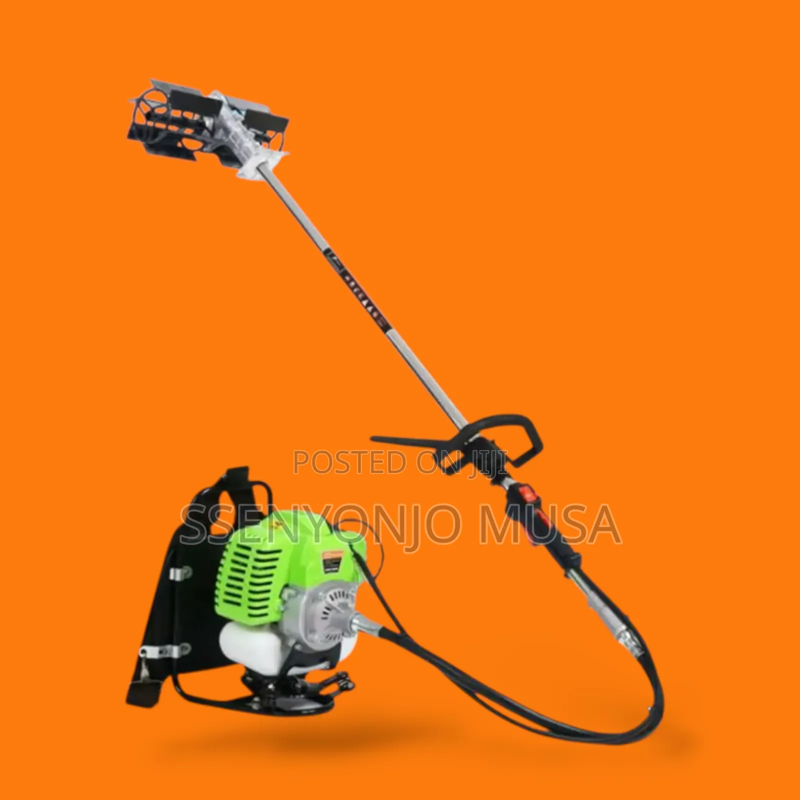 NCH G45 Backpack Petrol Brush Cutter – 43cc 2-Stroke Gasoline Weeding