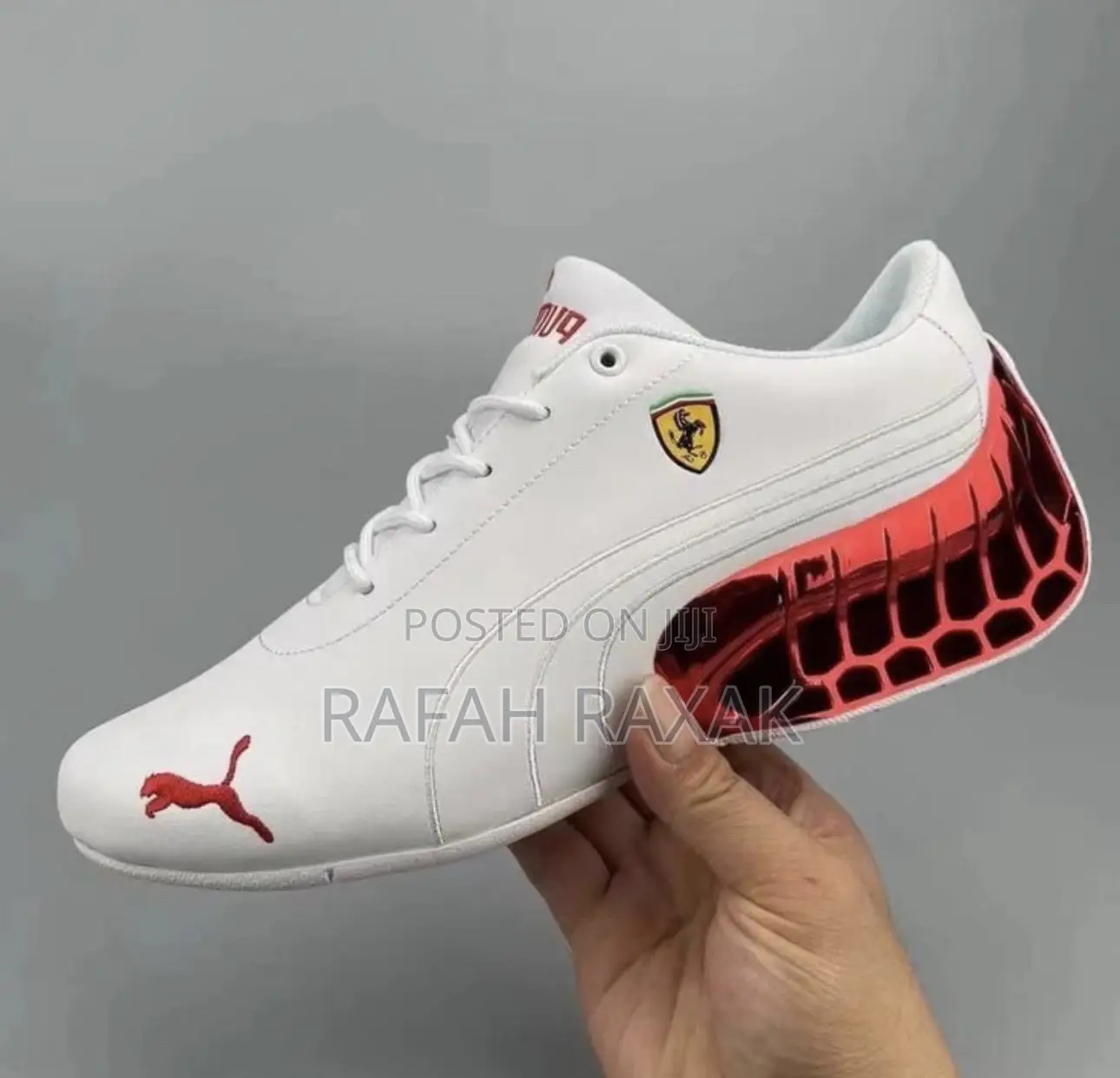 Original White/Red Puma Formula 1 Team Amg Ferrari Motorsport Sneakers