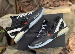 New Nike Zoom Kobe 6 Black Off White Basketball Sneakers
