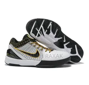 Men’S Nike Zoom Kobe 4 Protro “Del Sol” White/Black Basketball Shoes