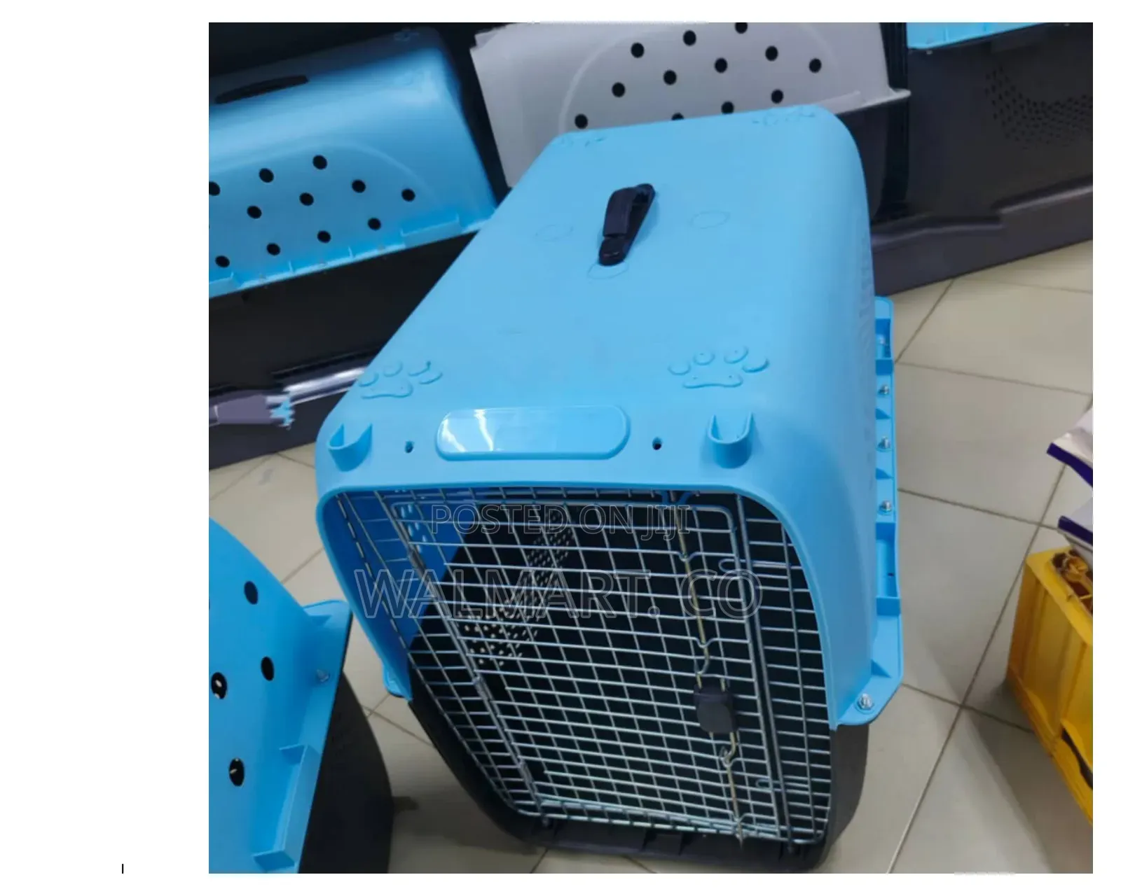 Plastic Portable Dog Cage