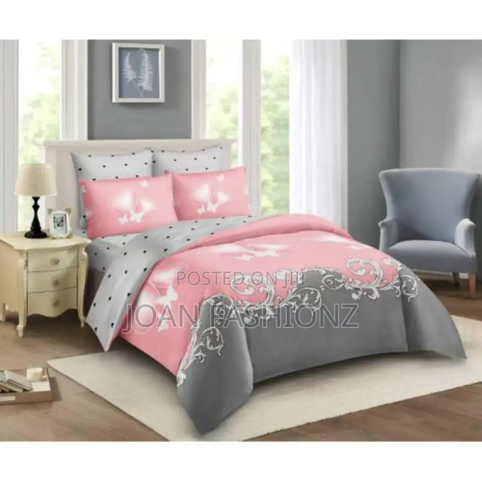 5*6 Duvet Set With 1 Bed Sheet 2 Pillow Cases-Multi-Colours