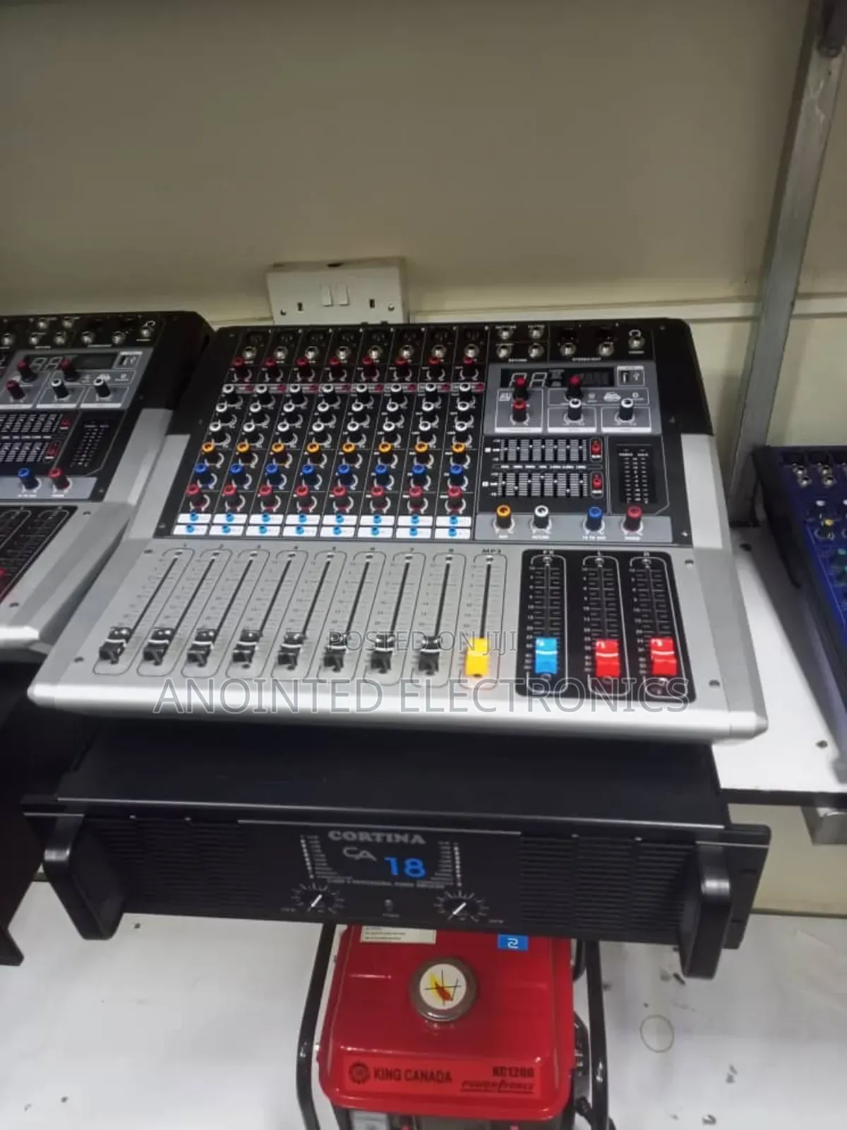 Oriu Amp Mixer 8chanels