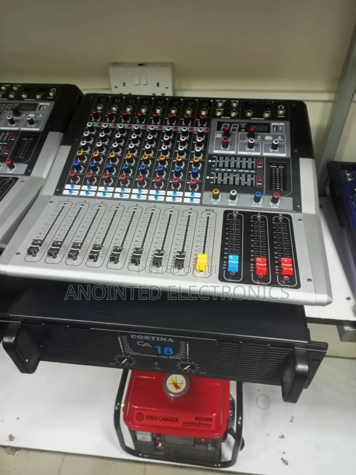 Oriu Amp Mixer 8chanels