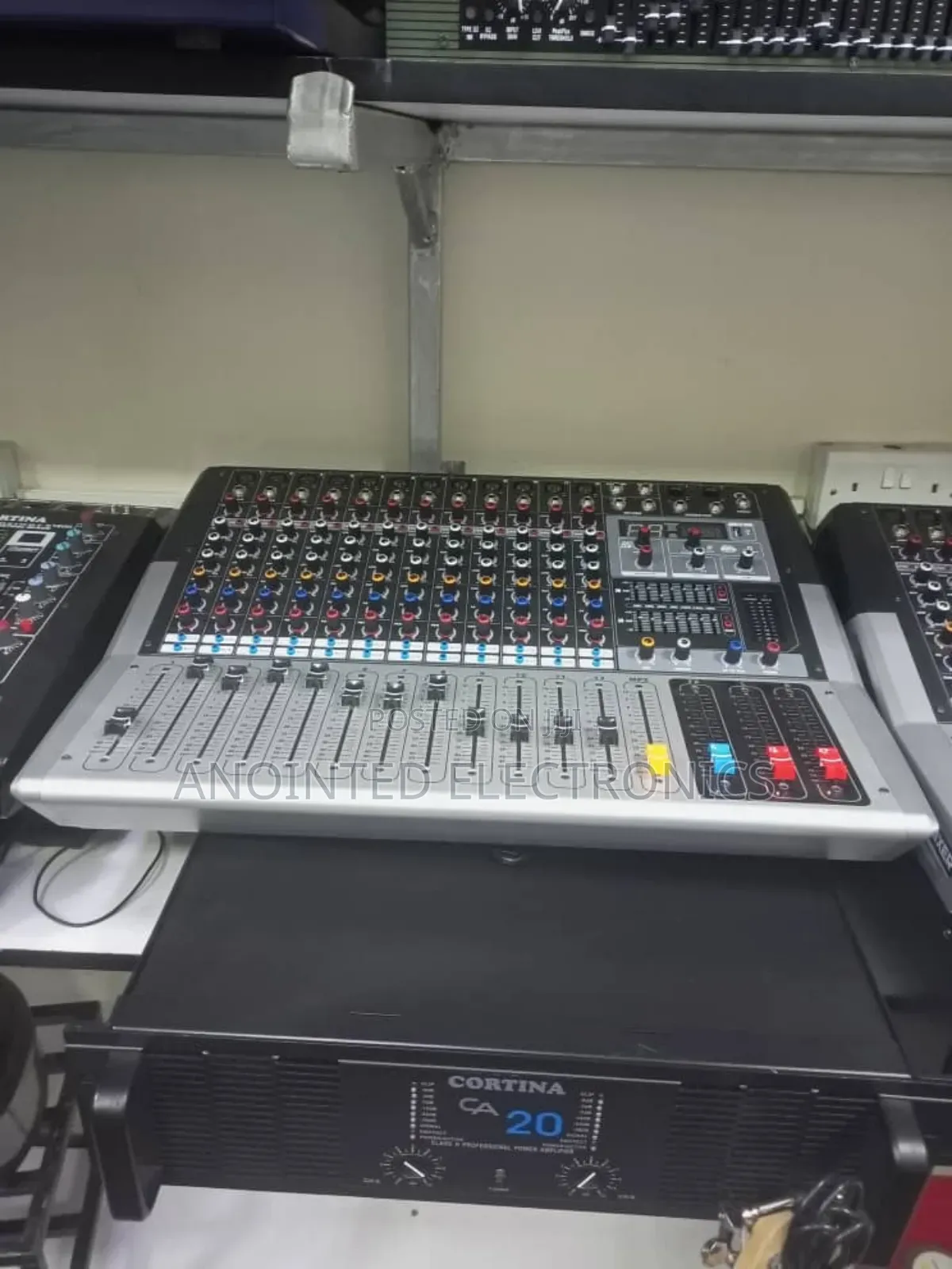 Amp Mixer Yamaha 12chanels