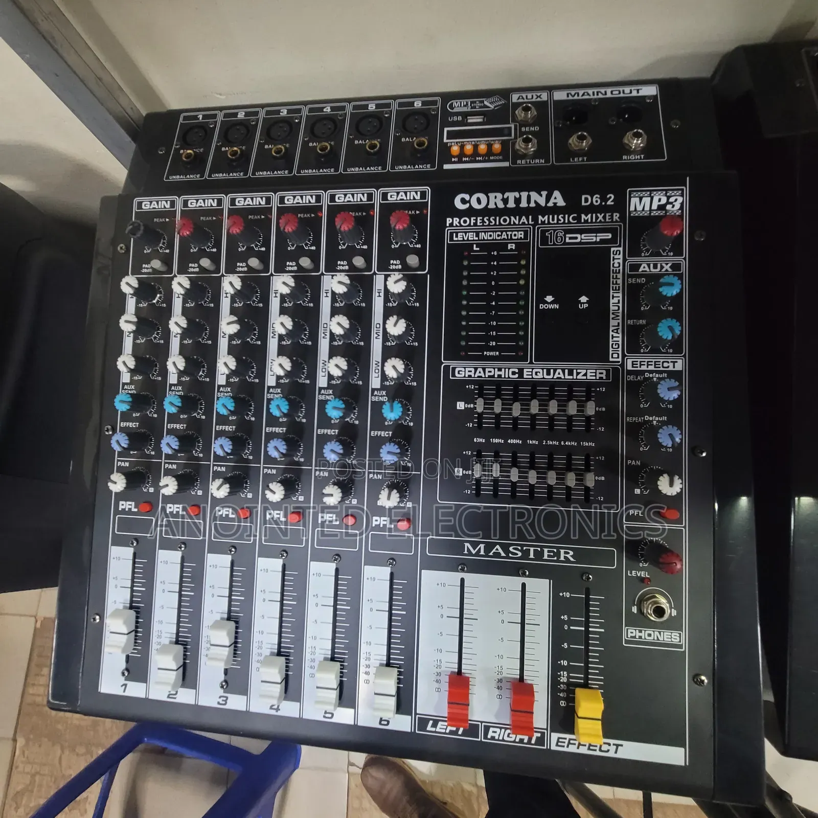 Cortina Ampmixer 8 Channels