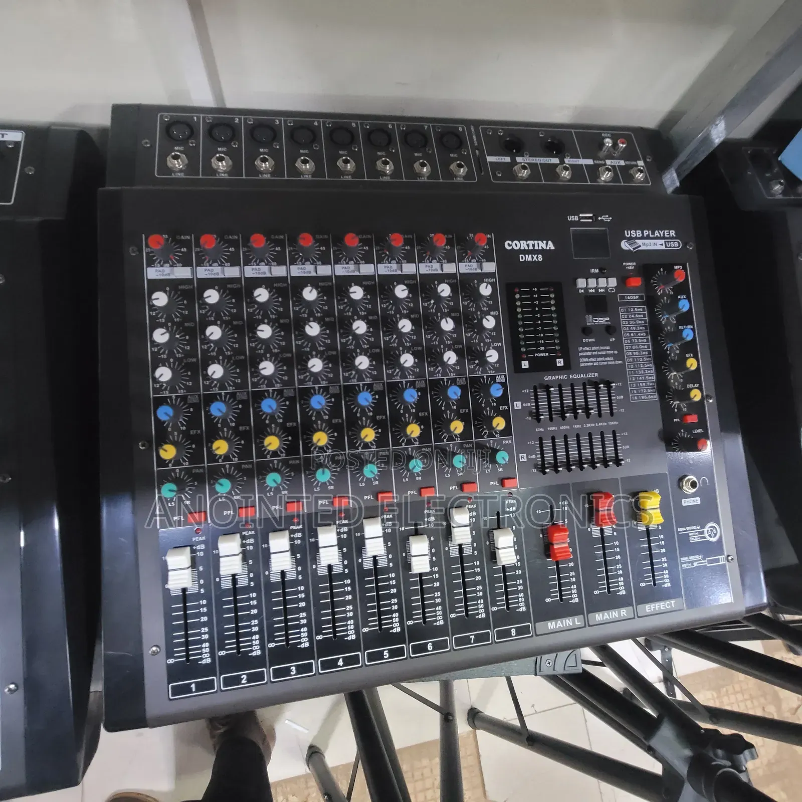 Cortina Ampmixer 8 Channels