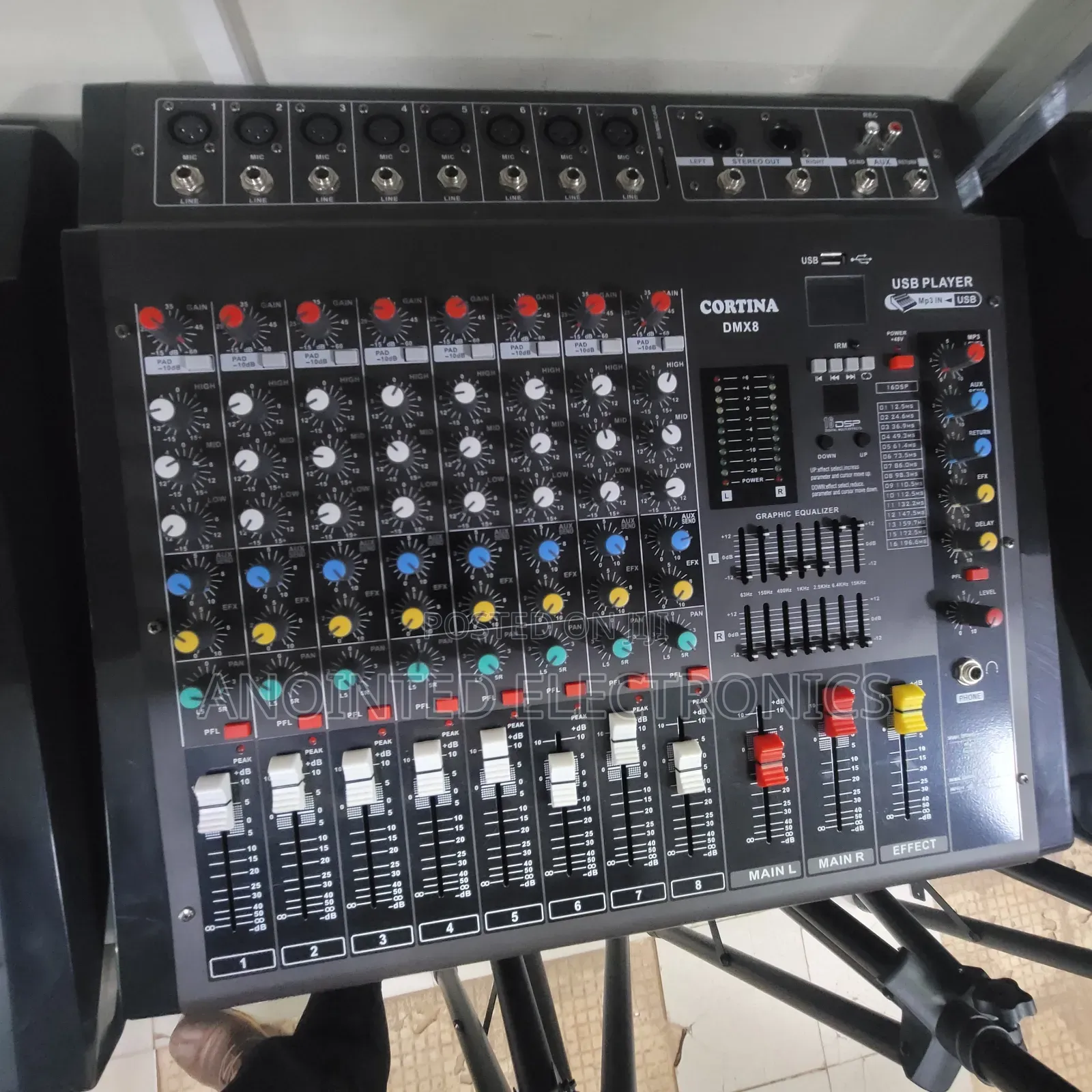 Cortina Ampmixer 8 Channels