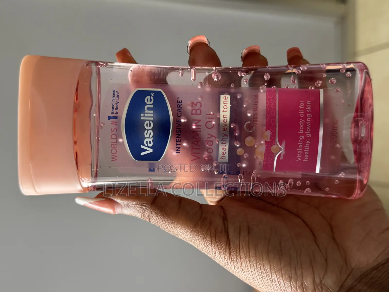 Vaseline Vitamin B3 Body Oil Healthy Even Tone Brightening 200ml