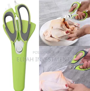 Stainless Steel Shears Heavy Duty Culinary 10 in 1 Household Scissors