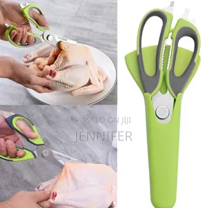 Stainless Steel Shears Heavy Duty Culinary 10 in 1 Household Scissors