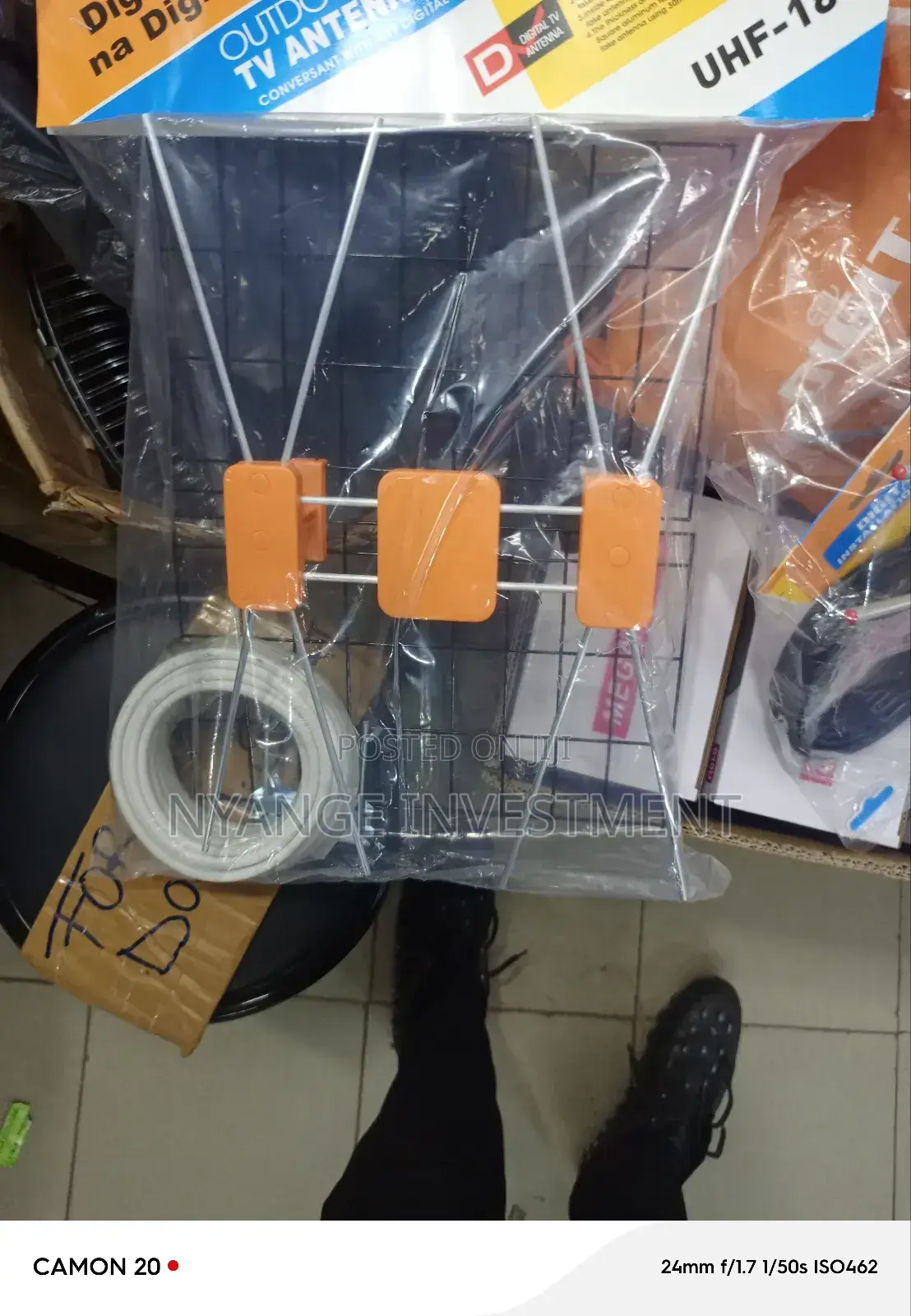 Tv Antenna. Net Type Tv Antenna