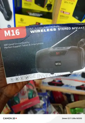 M16 Wireless Speaker. Speaker