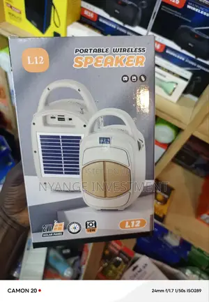 L12 Portable Wireless Speaker.