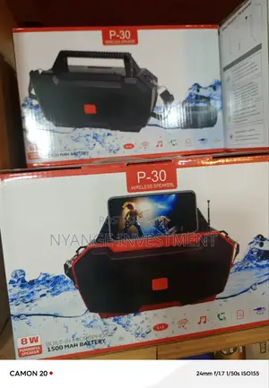 P-30 Wireless Travel Speaker. Portable Speaker.